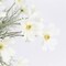 2 Pcs Artificial Fake Flowers Plants Cosmos Silk Flower Arrangements Wedding Bouquets Decorations Plastic Floral Table Centerpieces for Home Kitchen Garden Party Decor Approx 23.6'' High - White